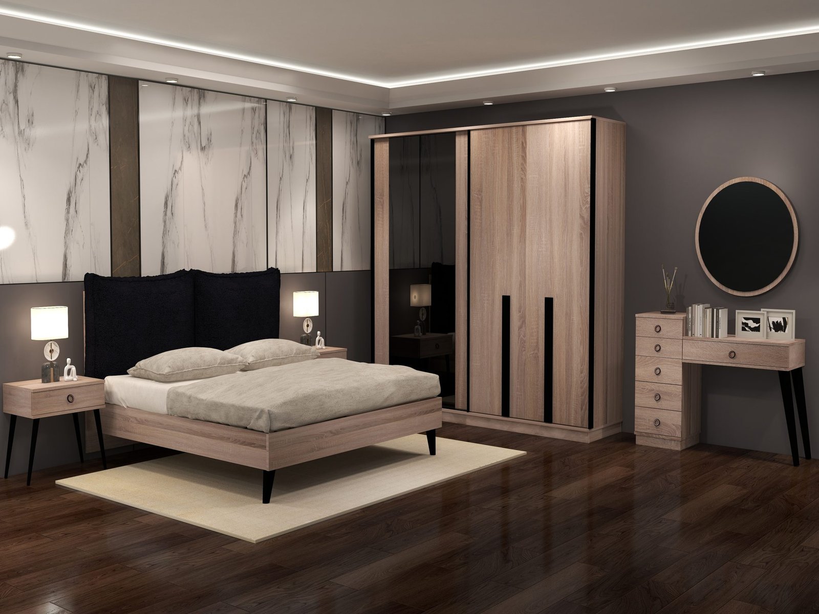 Comfort Bedroom Set - Beauty Home Gallery