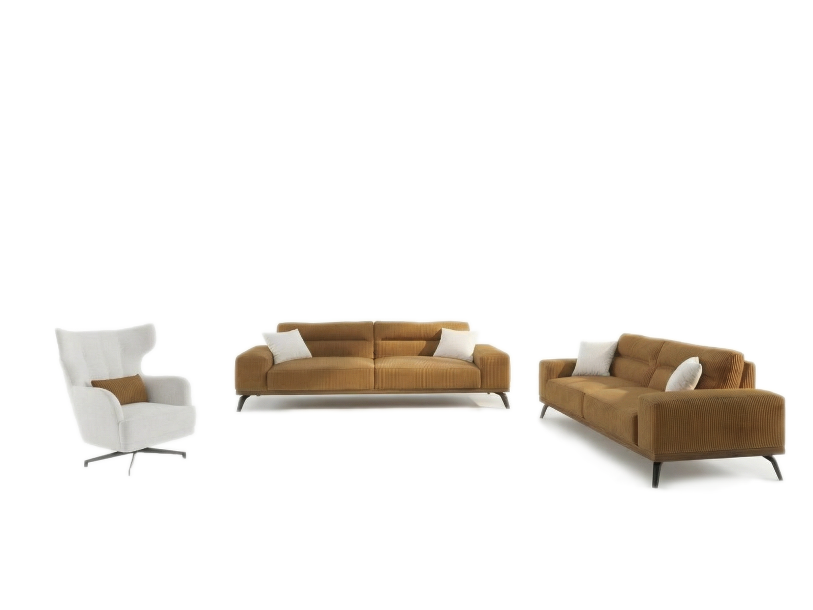 Barcelona Sofa Set with mechanism
