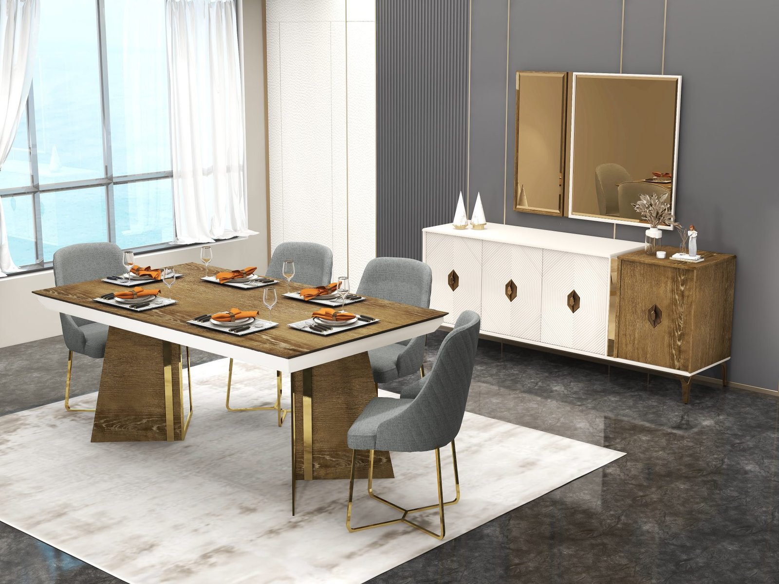 Gloria Dining Set