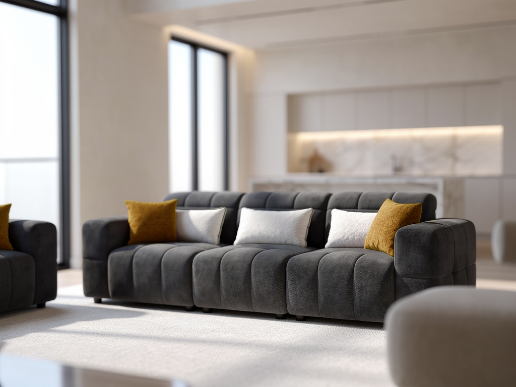 Falcon 3 Seater color pillow