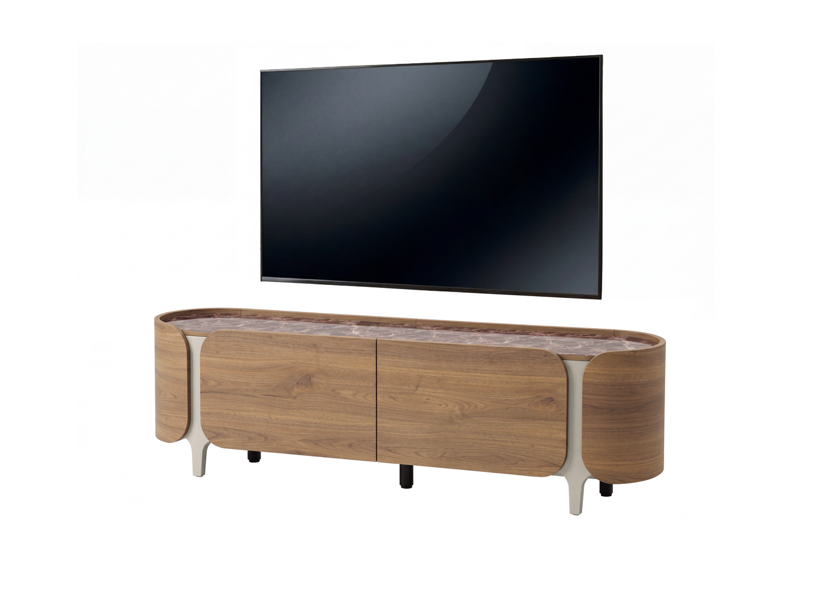 Mia TvUnit White Background