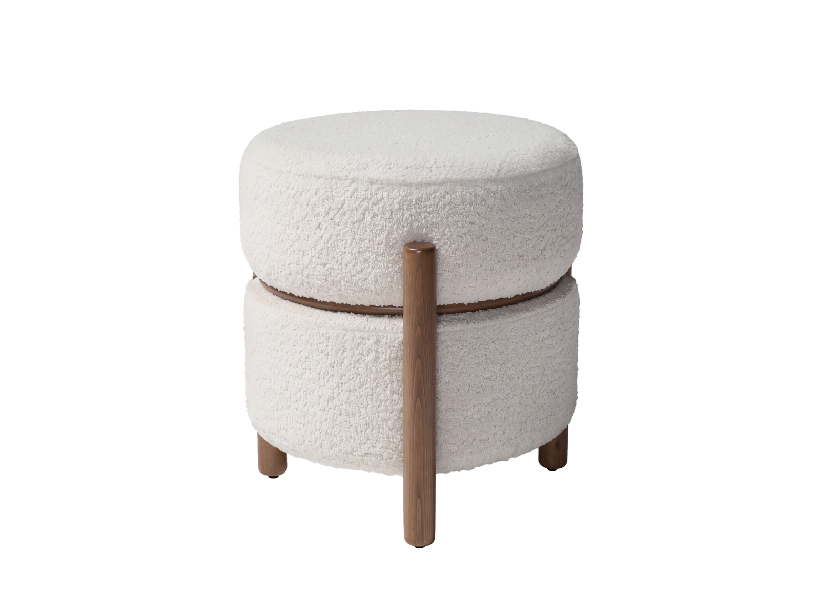 New Home 63 Tio Pouf White Background